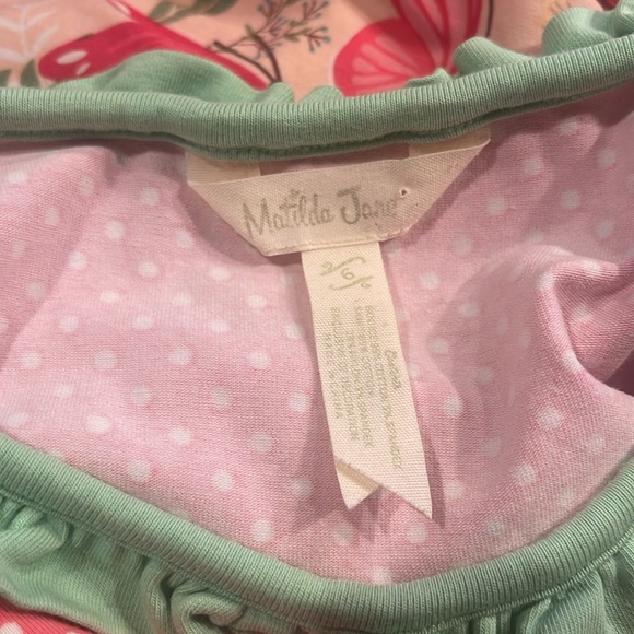 Matilda Jane Good to Go Dress- Butterfly Polka Dot Twirly - Picture 12 of 12